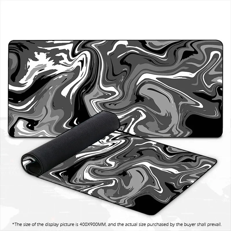Gaming mouse pad speed/control waterproof stitched edge laptop mat