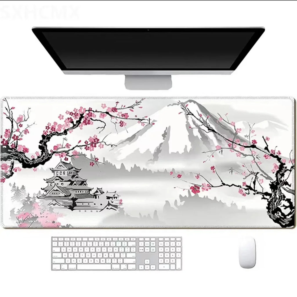 Sakura cherry blossom XXL gaming mouse pad keyboard desk mat